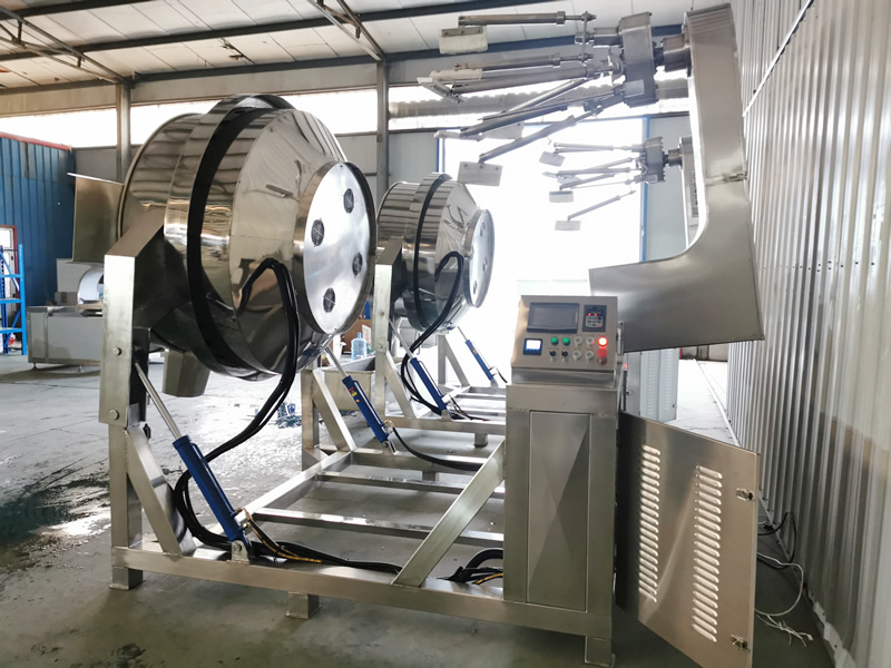 多爪全自动行星炒锅