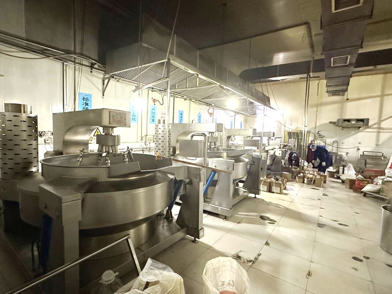 多爪全自动行星炒锅