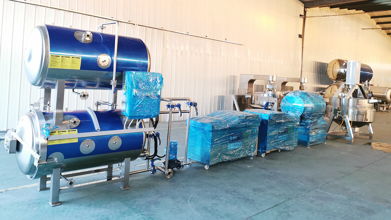 卤肉生产线_熟食生产线_烧鸡生产线_扒鸡生产线_猪蹄生产线